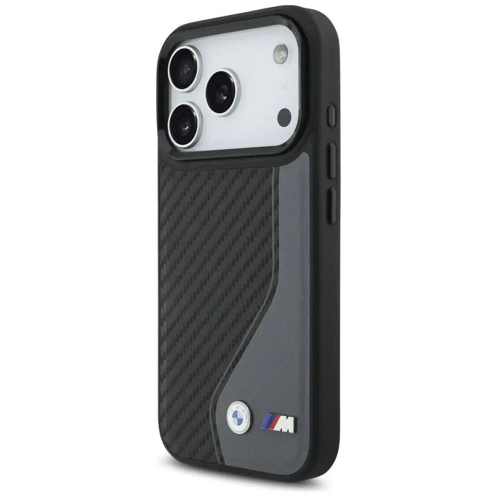 BMW M Carbon Logo MagSafe калъф за iPhone 17 Pro - графитен