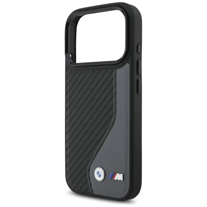 BMW M Carbon Logo MagSafe калъф за iPhone 17 Pro - графитен
