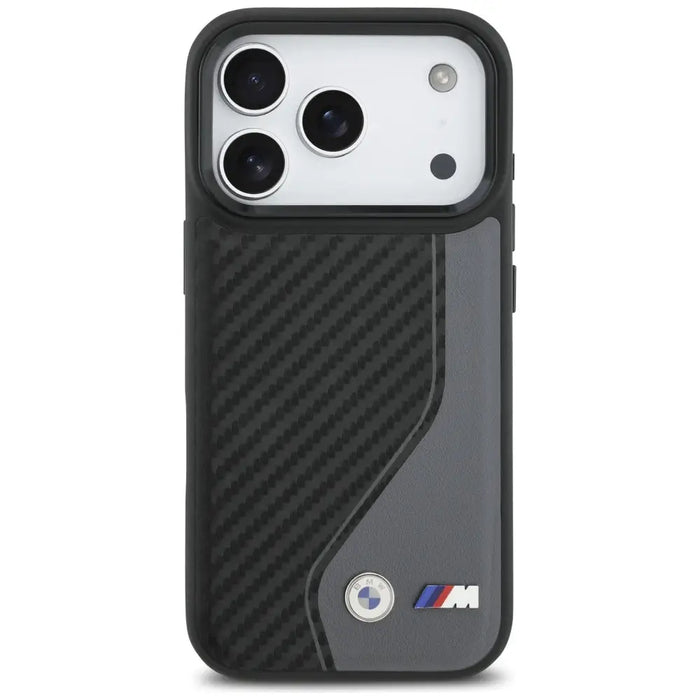 BMW M Carbon Logo MagSafe калъф за iPhone 17 Pro - графитен
