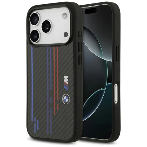 BMW M Kevlar Lines & Logo MagSafe Case за iPhone 17 Pro