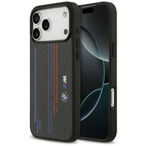 BMW M Kevlar Lines & Logo MagSafe Case за iPhone 17 Pro Max