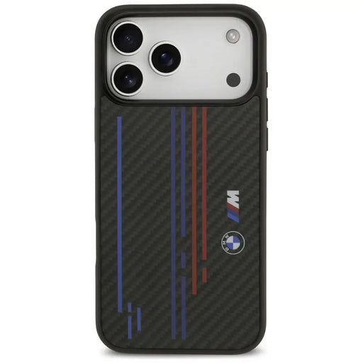 BMW M Kevlar Lines & Logo MagSafe Case за iPhone 17 Pro Max