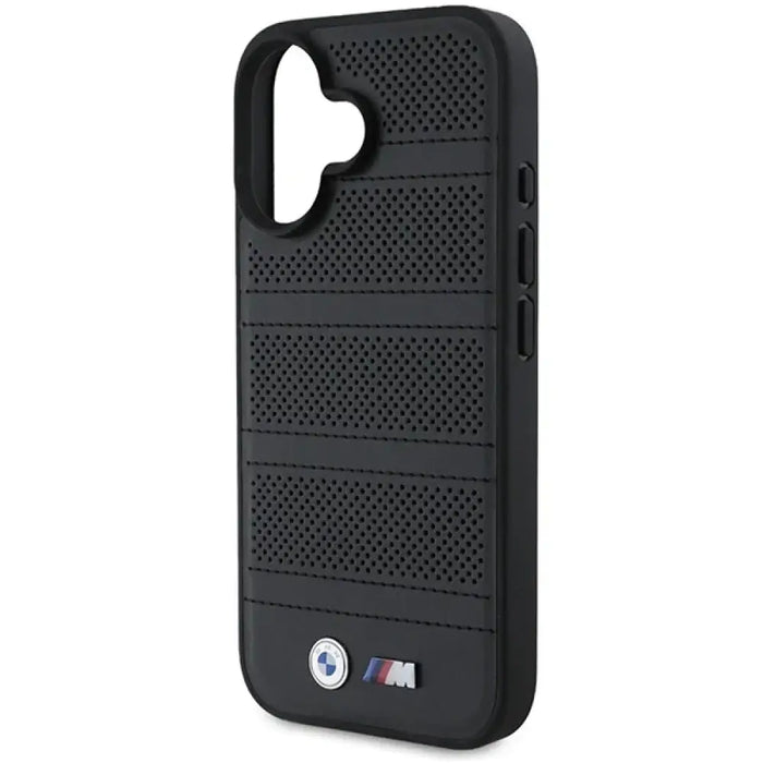 BMW M Perforated And Stitched Line MagSafe калъф за iPhone