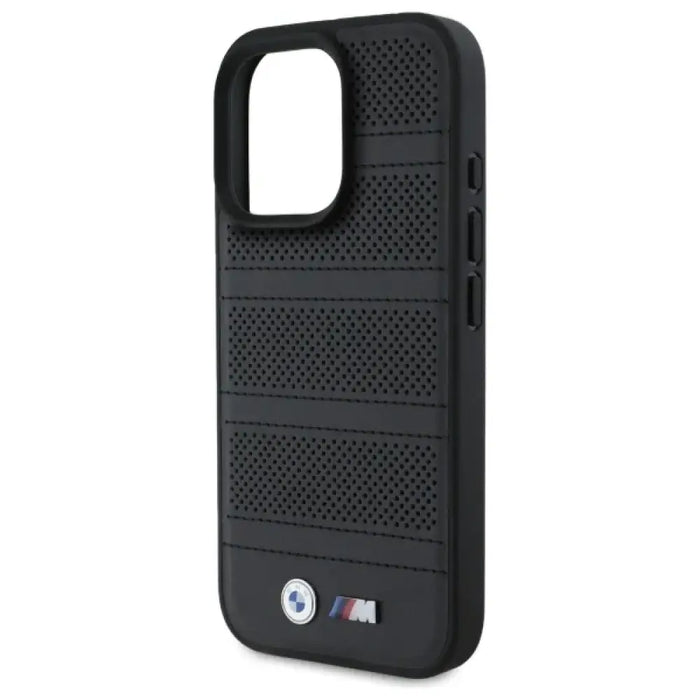 BMW M Perforated And Stitched Line MagSafe калъф за iPhone