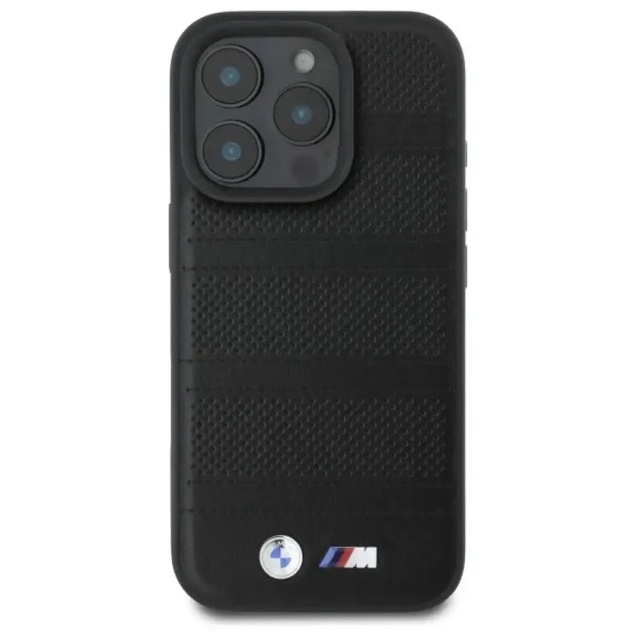 BMW M Perforated And Stitched Line MagSafe калъф за iPhone