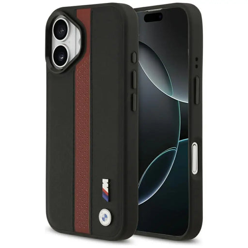 BMW M Perforated Stripe Logo MagSafe Case за iPhone 17