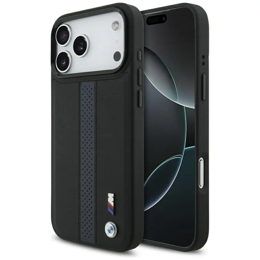 BMW M Perforated Stripe Logo MagSafe Case за iPhone 17 Pro