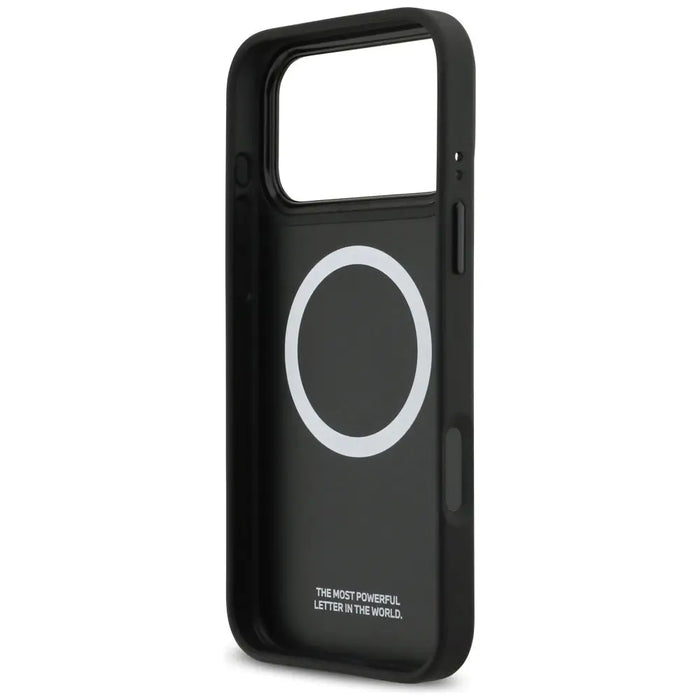 BMW M Shape Logo MagSafe Case за iPhone 17 Pro Max - черен