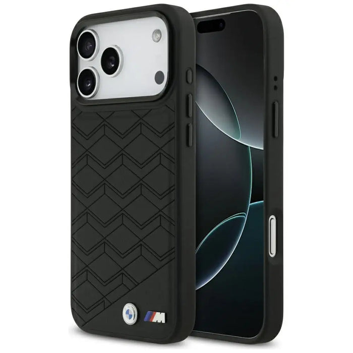 BMW M Shape Logo MagSafe Case за iPhone 17 Pro Max - черен