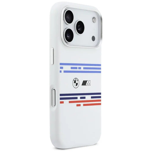 BMW M силиконов хоризонтален калъф MagSafe за iPhone 17 Pro