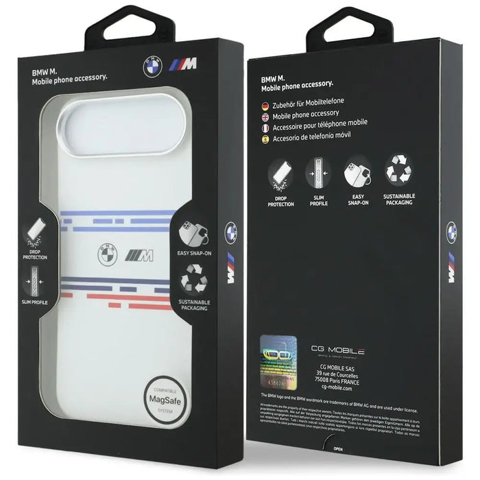 BMW M силиконов хоризонтален калъф MagSafe за iPhone Air