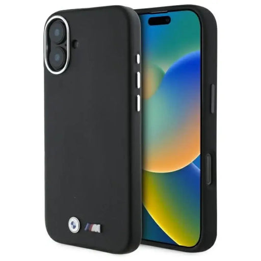 BMW M Smooth Full Wrapped Metal MagSafe калъф за iPhone 16