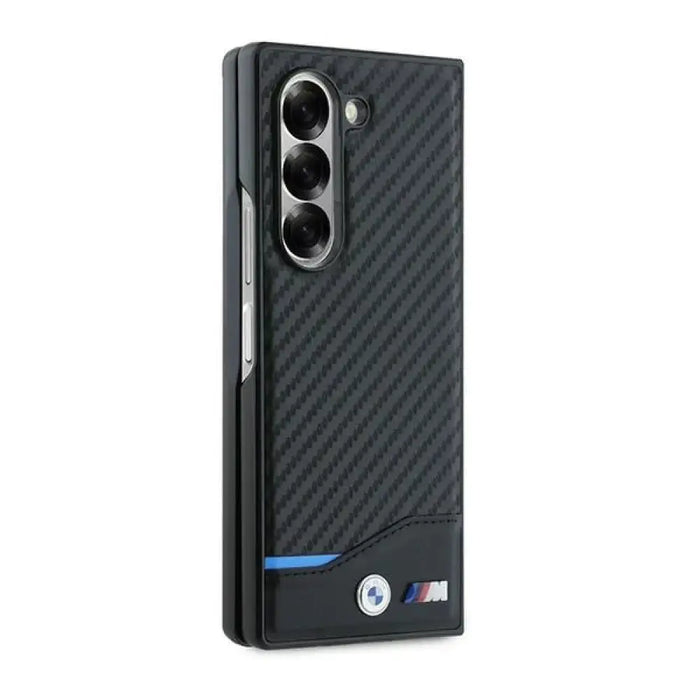 BMW Magsafe Carbon Case за Samsung Galaxy Z Fold 6 - черен