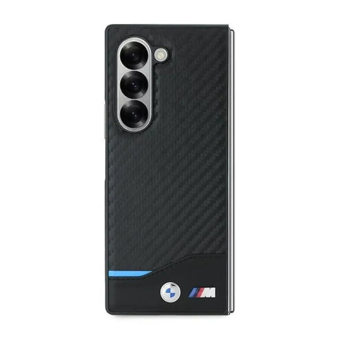 BMW Magsafe Carbon Case за Samsung Galaxy Z Fold 6 - черен