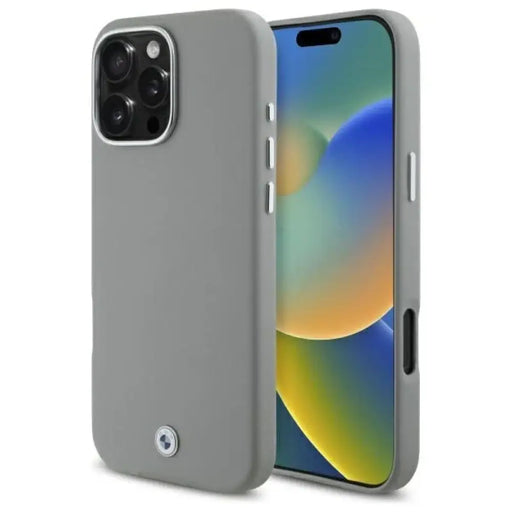 BMW Sign Full Wrapped Metal MagSafe Case за iPhone 16 Pro