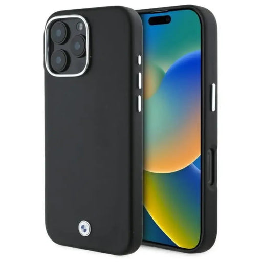 BMW Sign Full Wrapped Metal MagSafe iPhone 16 Pro Case