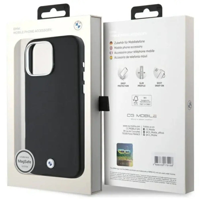 BMW Sign Full Wrapped Metal MagSafe iPhone 16 Pro Case