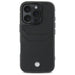 BMW Sign Leather Cardslot Case за iPhone 16 Pro Max - черен
