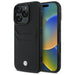 BMW Sign Leather Cardslot Case за iPhone 16 Pro Max - черен