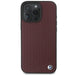 BMW Sign Leather Diamond Metal Logo MagSafe Case за iPhone
