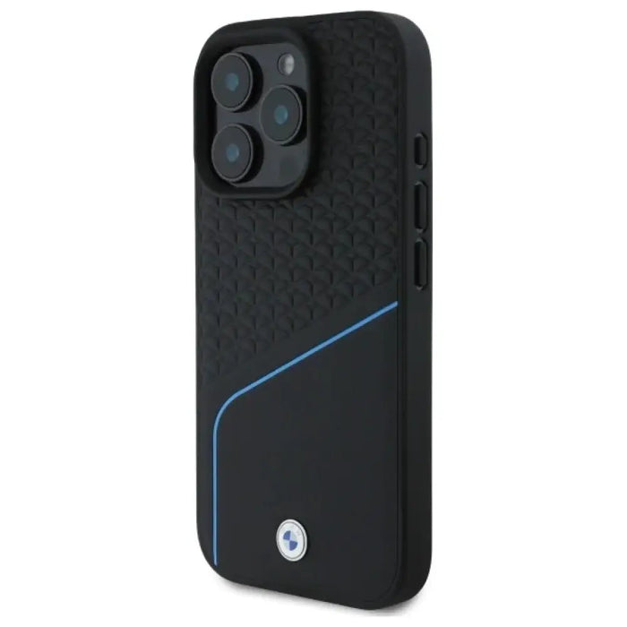 BMW Sign Leather Textured And Line MagSafe Case за iPhone