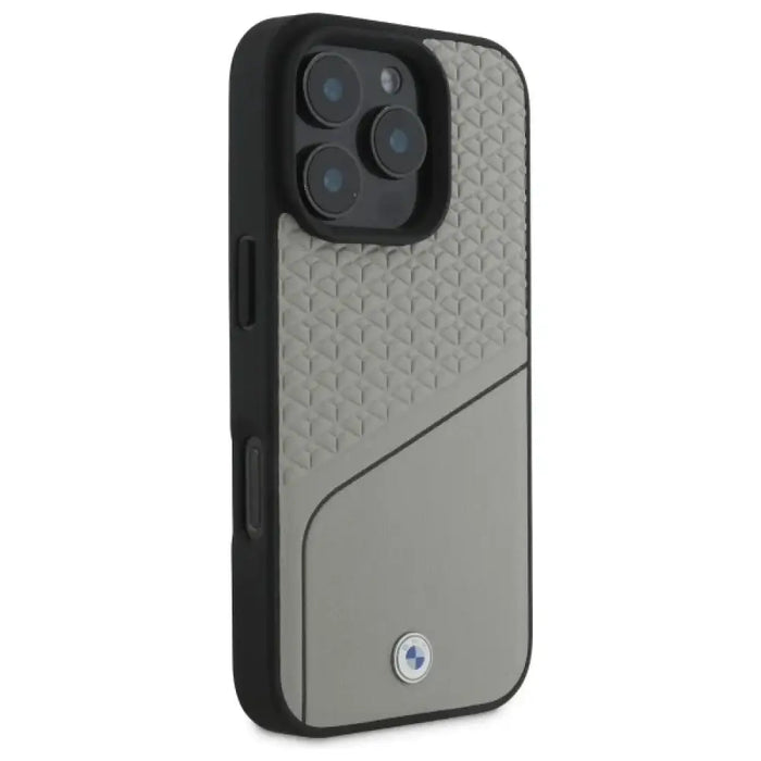 BMW Sign Leather Textured and Line MagSafe Case за iPhone