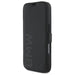 BMW Signature Leather Wordmark Case за iPhone 16 Pro - черен
