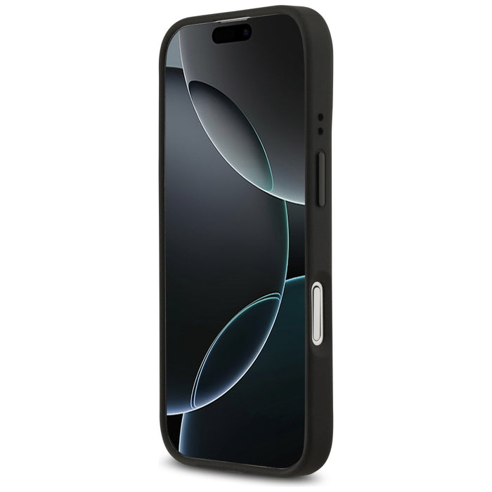 Калъф MagSafe с карбоново лого BMW M за iPhone 17 - черен и сив