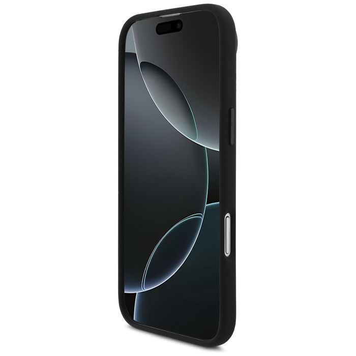 Силиконов калъф BMW M с лого MagSafe за iPhone Air - черен