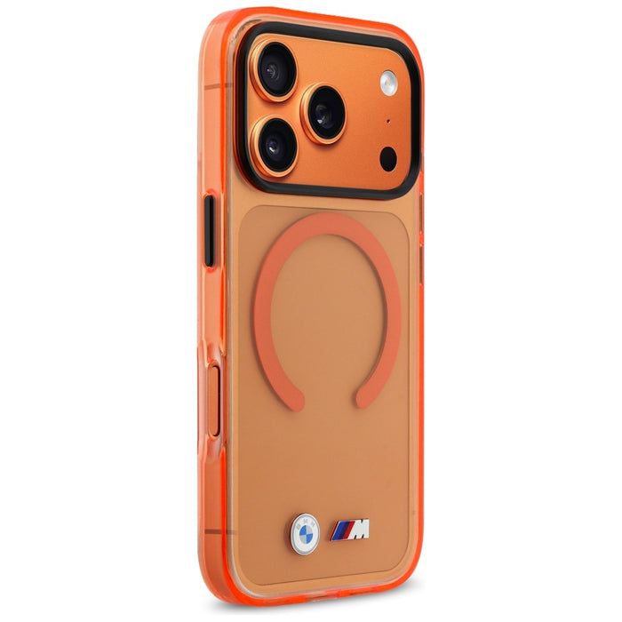 Калъф BMW M IML Metal Logos MagSafe за iPhone 17 Pro Max - Pro Orange