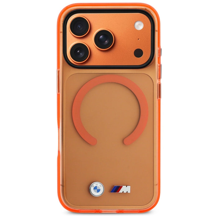 Калъф BMW M IML Metal Logos MagSafe за iPhone 17 Pro Max - Pro Orange