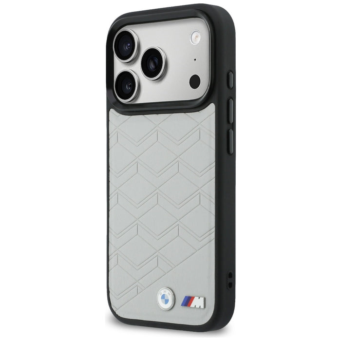 Калъф MagSafe с BMW M Shape Logo за iPhone 17 Pro Max - сив