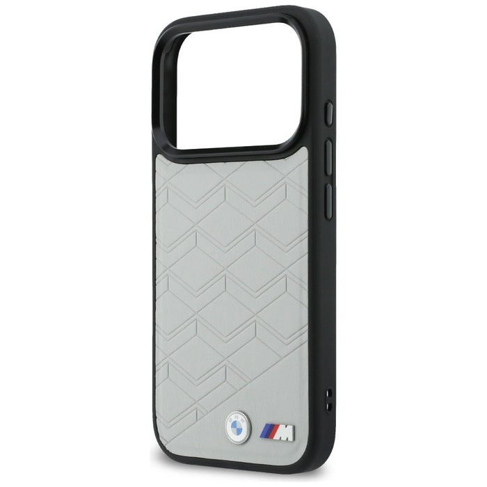 Калъф MagSafe с BMW M Shape Logo за iPhone 17 Pro Max - сив