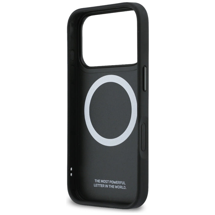 Калъф MagSafe с BMW M Shape Logo за iPhone 17 Pro Max - сив