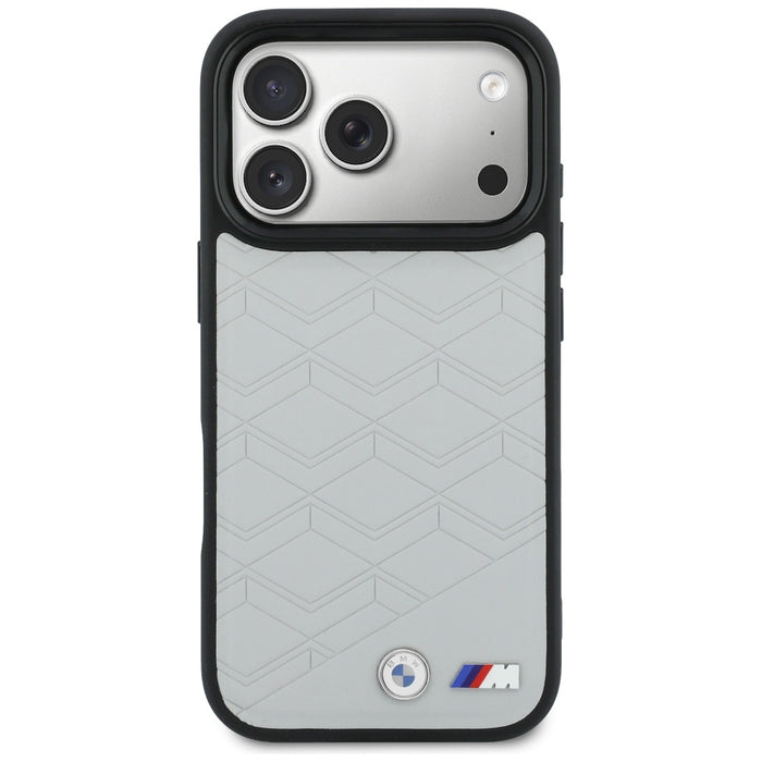 Калъф MagSafe с BMW M Shape Logo за iPhone 17 Pro Max - сив