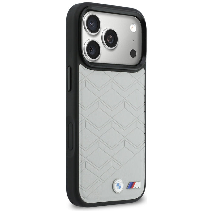 Калъф MagSafe с BMW M Shape Logo за iPhone 17 Pro Max - сив