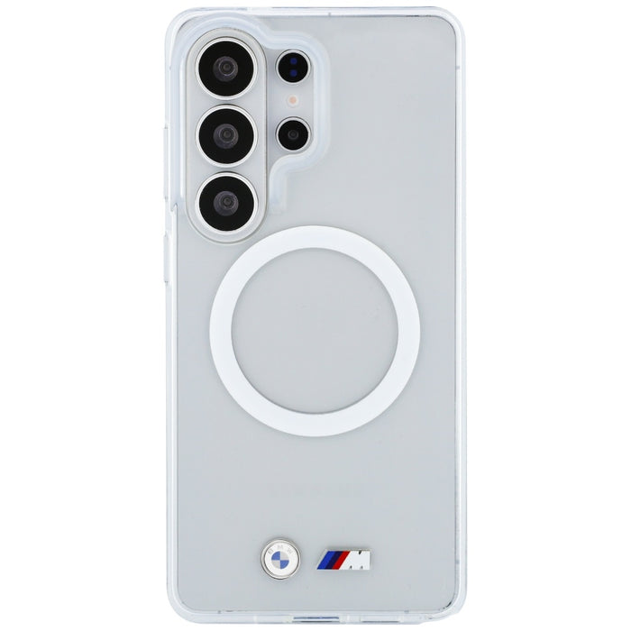 BMW IML удароустойчив метален калъф MagSafe с лого за Samsung Galaxy S26 Ultra - прозрачен