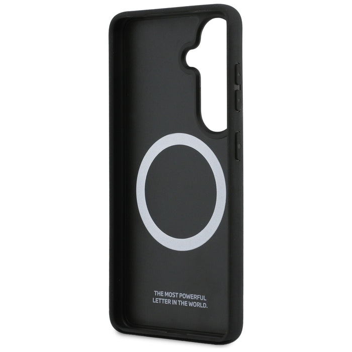 Калъф MagSafe с BMW M Kevlar Logo за Samsung Galaxy S26 - черен