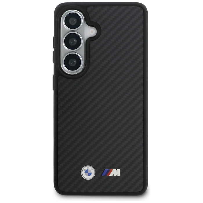 Калъф MagSafe с BMW M Kevlar Logo за Samsung Galaxy S26 - черен