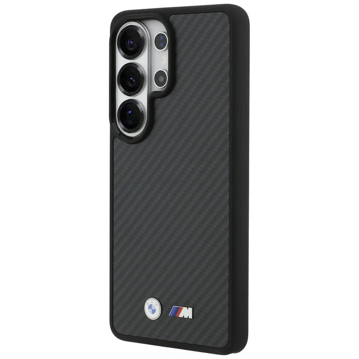 Калъф BMW M Kevlar Logo MagSafe за Samsung Galaxy S26 Ultra - черен