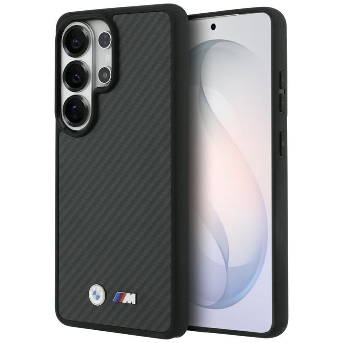 Калъф BMW M Kevlar Logo MagSafe за Samsung Galaxy S26 Ultra - черен