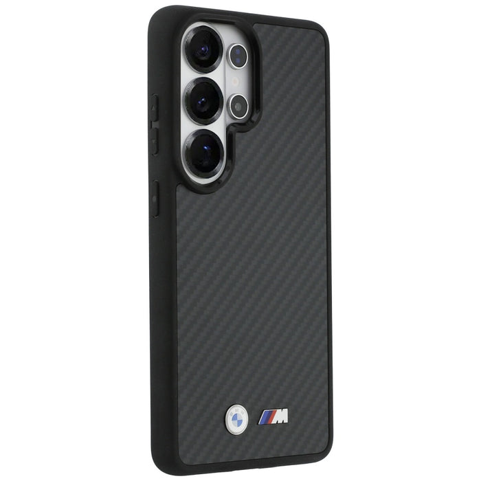 Калъф BMW M Kevlar Logo MagSafe за Samsung Galaxy S26 Ultra - черен