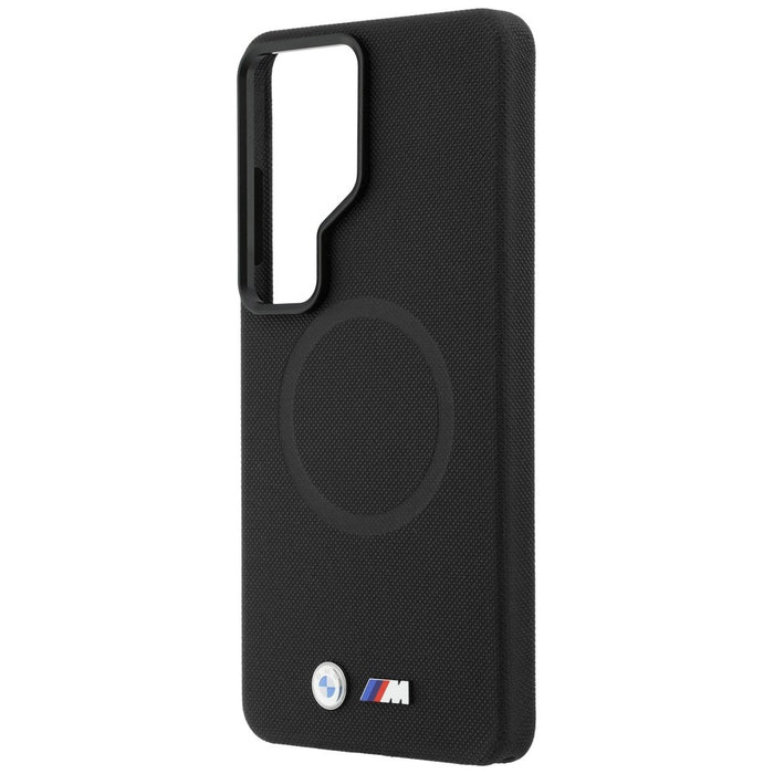 Калъф MagSafe за Samsung Galaxy S26 Ultra с метално лого BMW M - черен