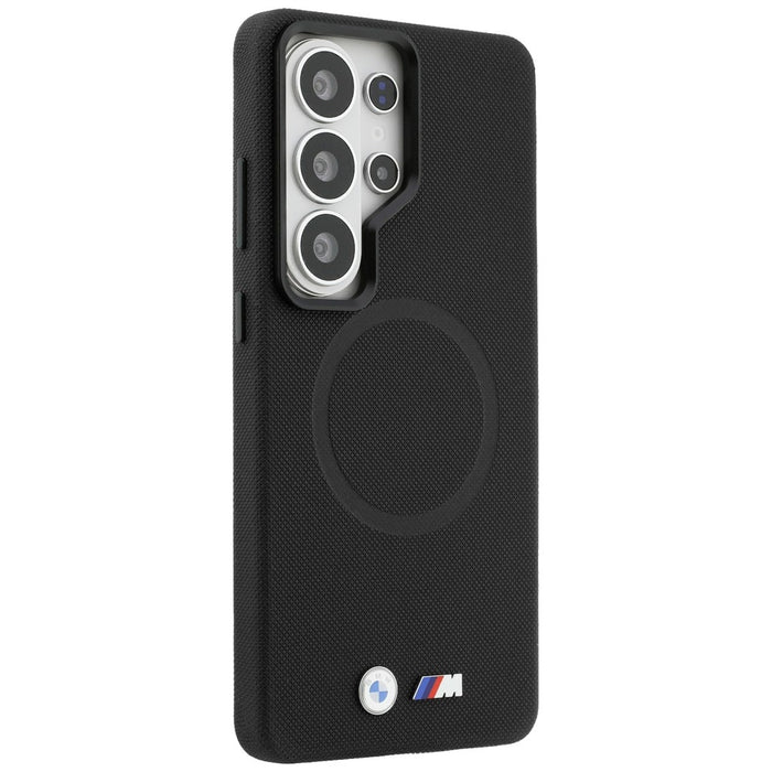 Калъф MagSafe за Samsung Galaxy S26 Ultra с метално лого BMW M - черен