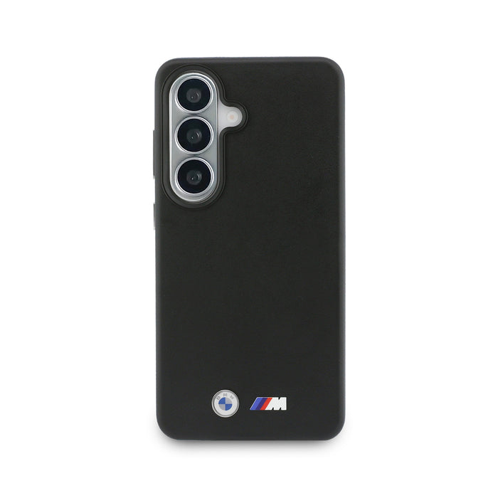 Калъф MagSafe с метално лого на BMW M за Samsung Galaxy S26 - черен