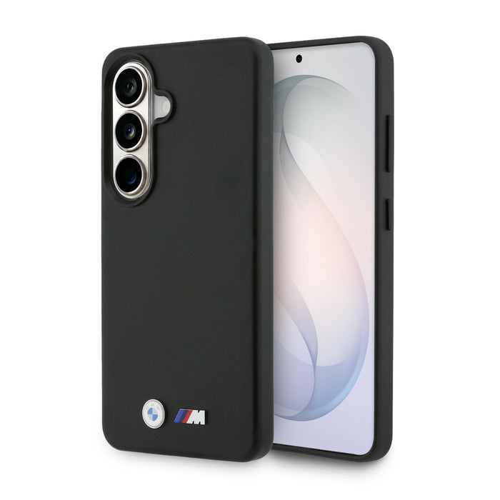 Калъф MagSafe с метално лого на BMW M за Samsung Galaxy S26 - черен
