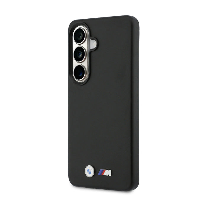 Калъф MagSafe с метално лого на BMW M за Samsung Galaxy S26 - черен