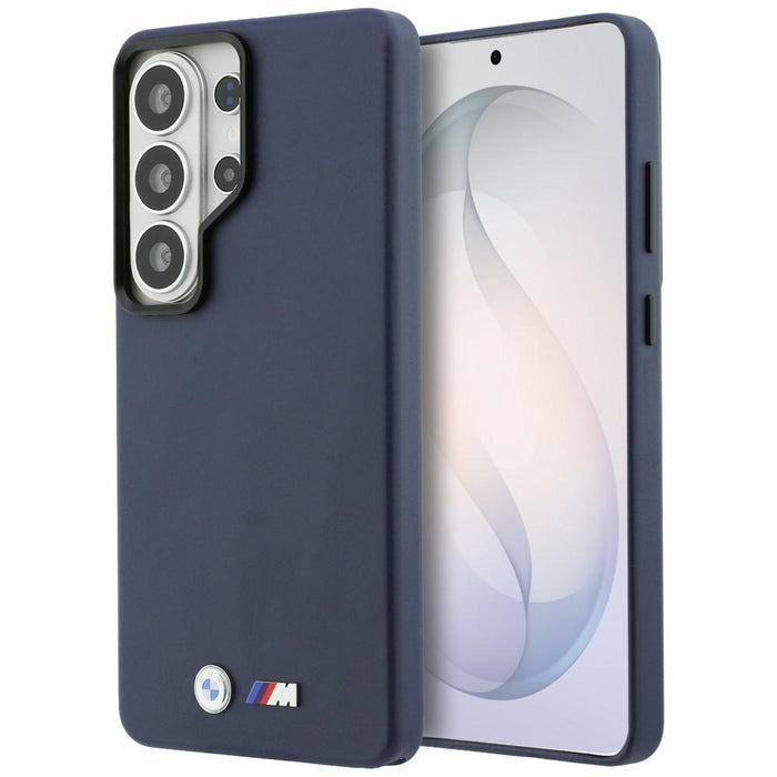 Калъф MagSafe за Samsung Galaxy S26 Ultra с метално лого BMW M - тъмносин