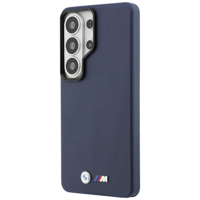 Калъф MagSafe за Samsung Galaxy S26 Ultra с метално лого BMW M - тъмносин