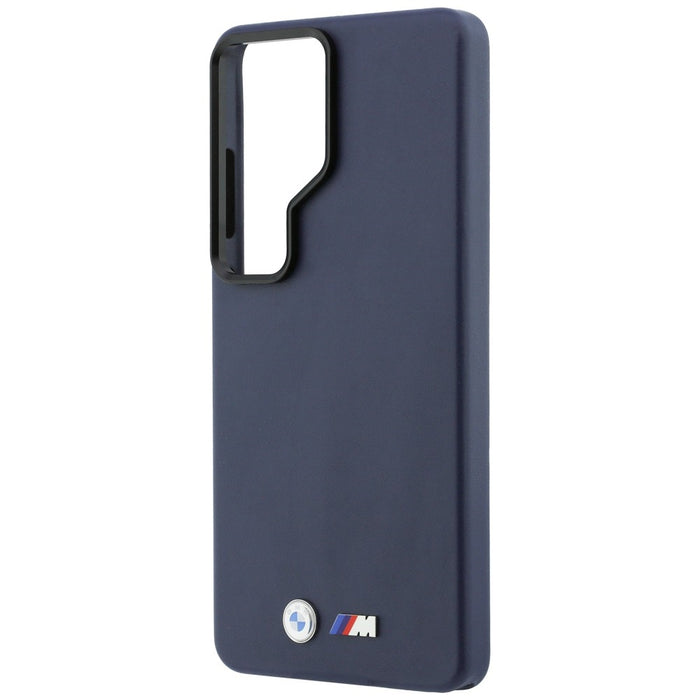 Калъф MagSafe за Samsung Galaxy S26 Ultra с метално лого BMW M - тъмносин